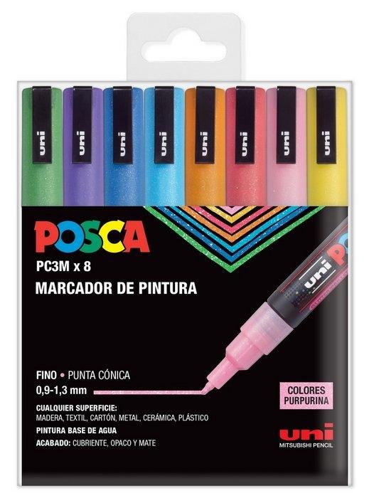 POSCA MARCADORES PC3M COLORES BASICOS SET