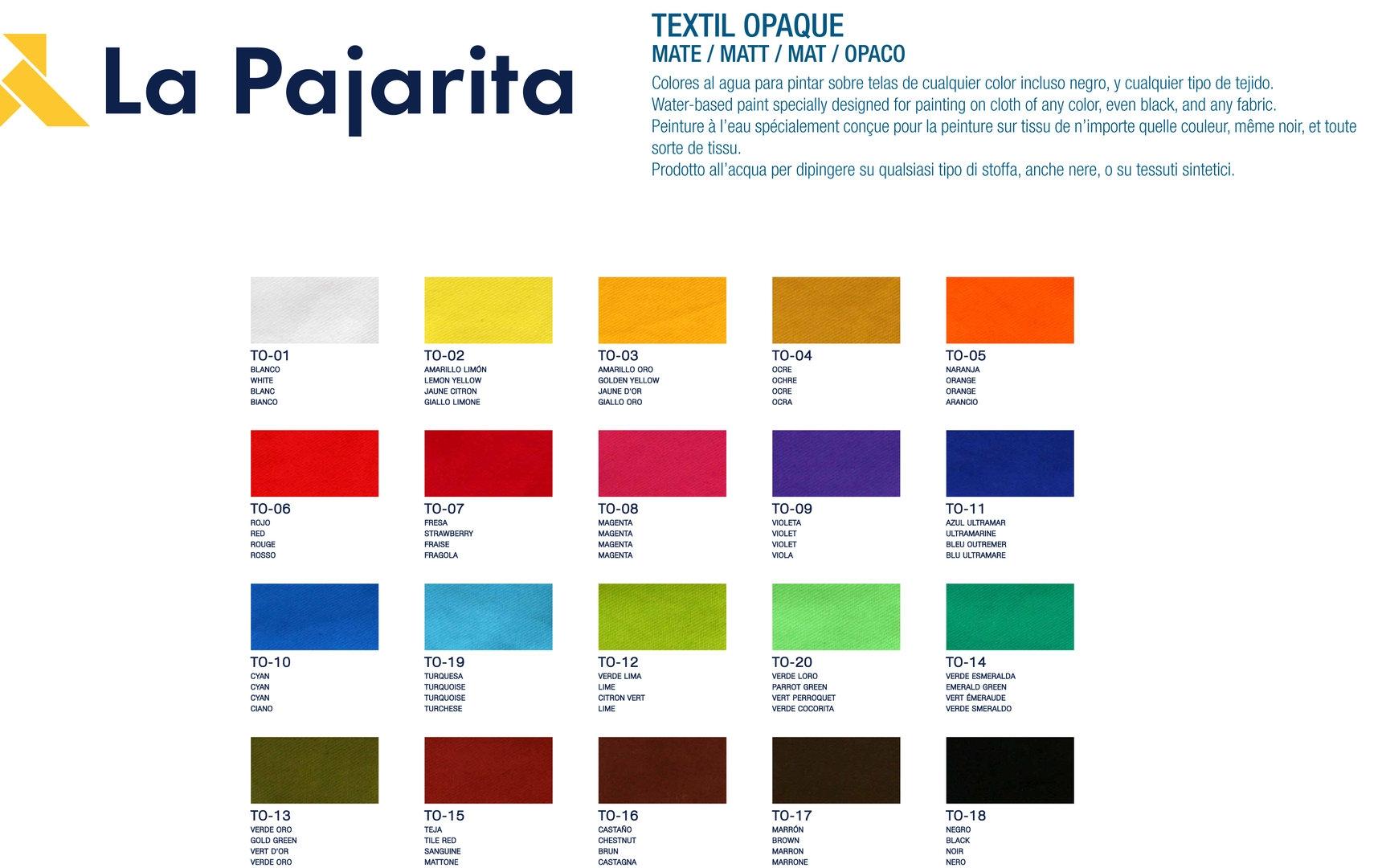 Spray textile ts-13 jaune fluor - La Pajarita