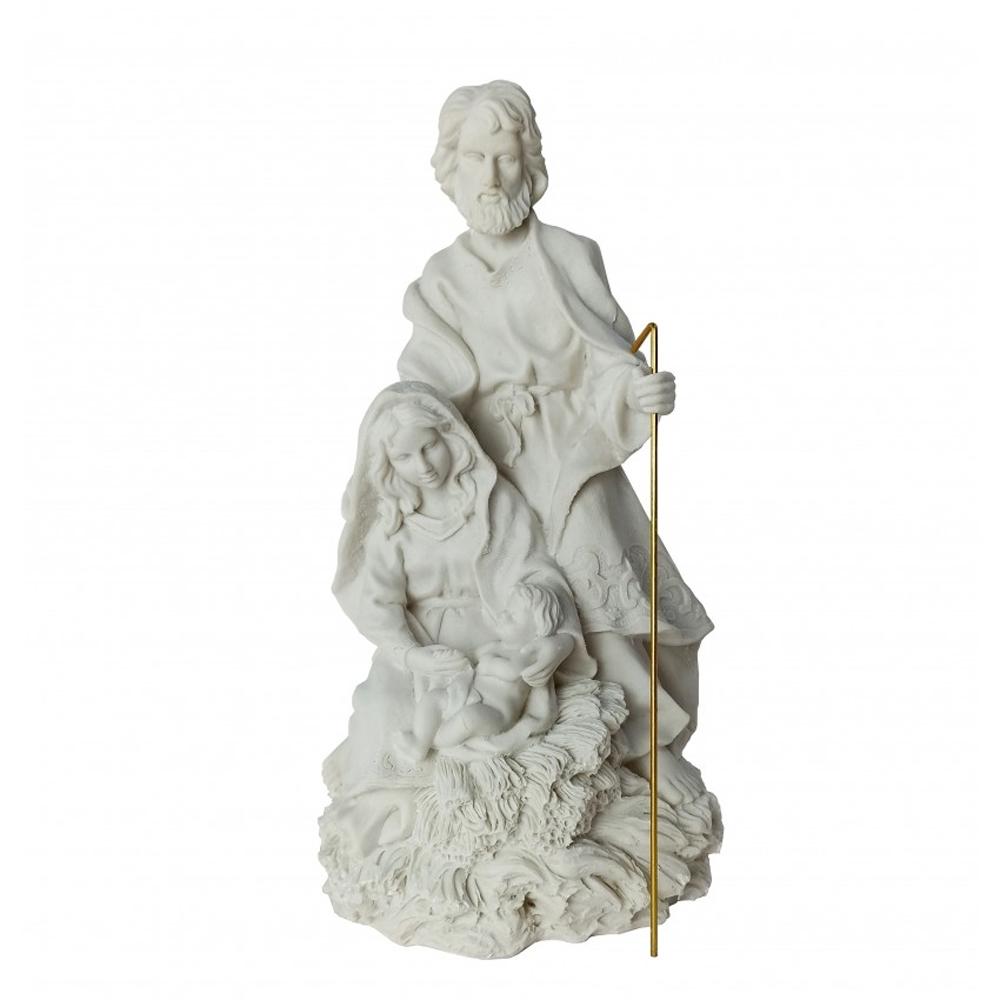 NACIMIENTO 1PZ MANTO LABRADO POLIRESINA H-1732 32CM