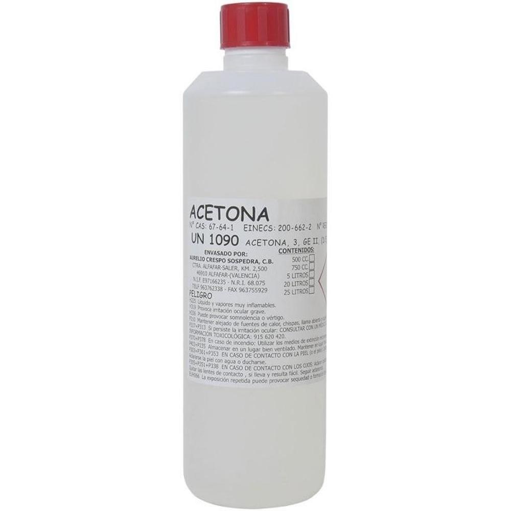 ACETONA PURA 1 LITRO APROX