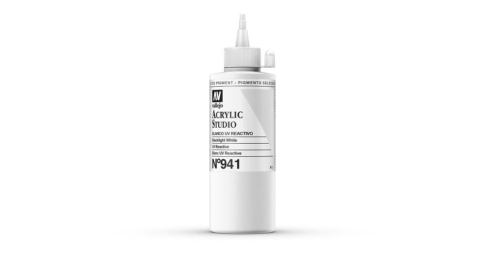 Vallejo Acrylic Studio 200ml n.941 Blanco UV Reactivo