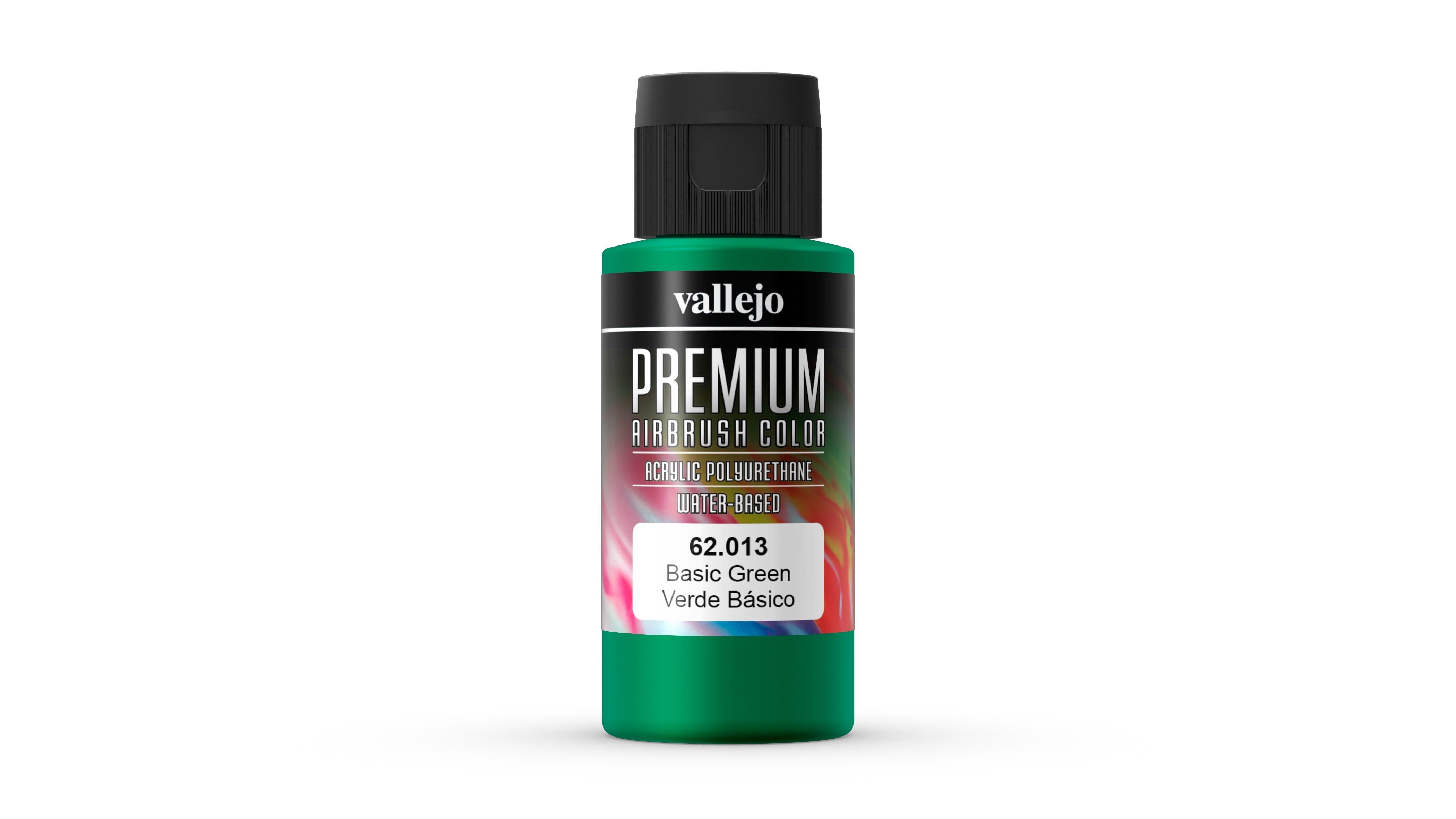 Vallejo Premium Color 62013 Verde Básico Opaco 60 ml.