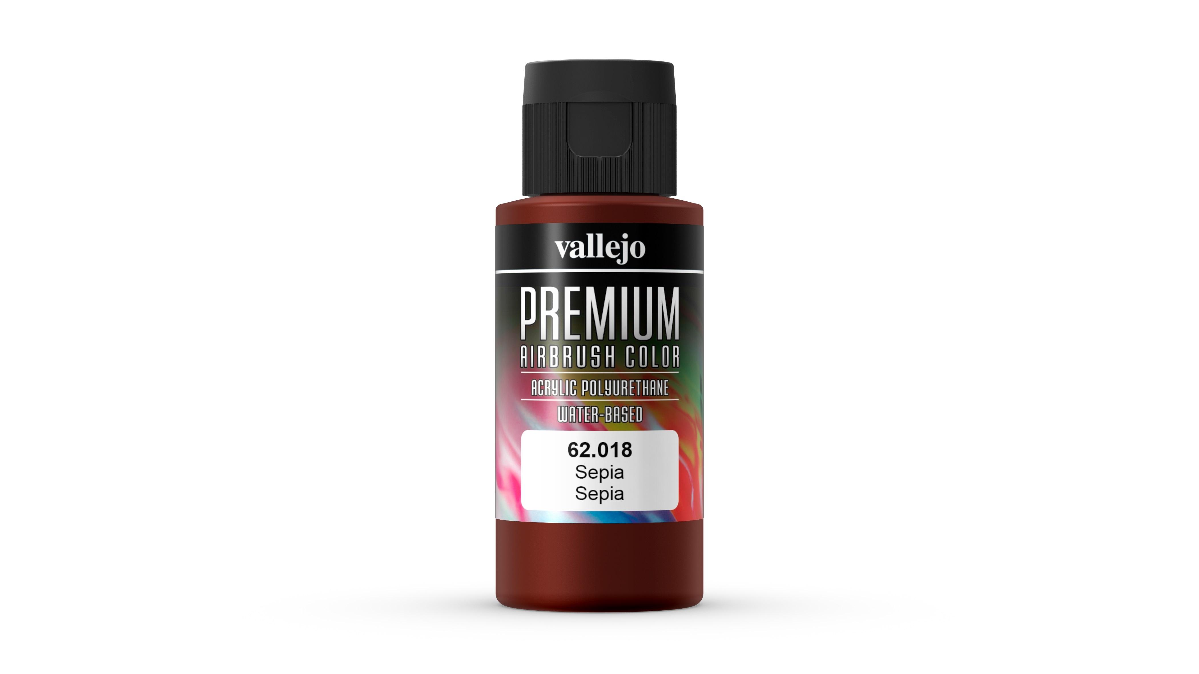 Vallejo Premium Color 62018 Sepia Opaco 60 ml.