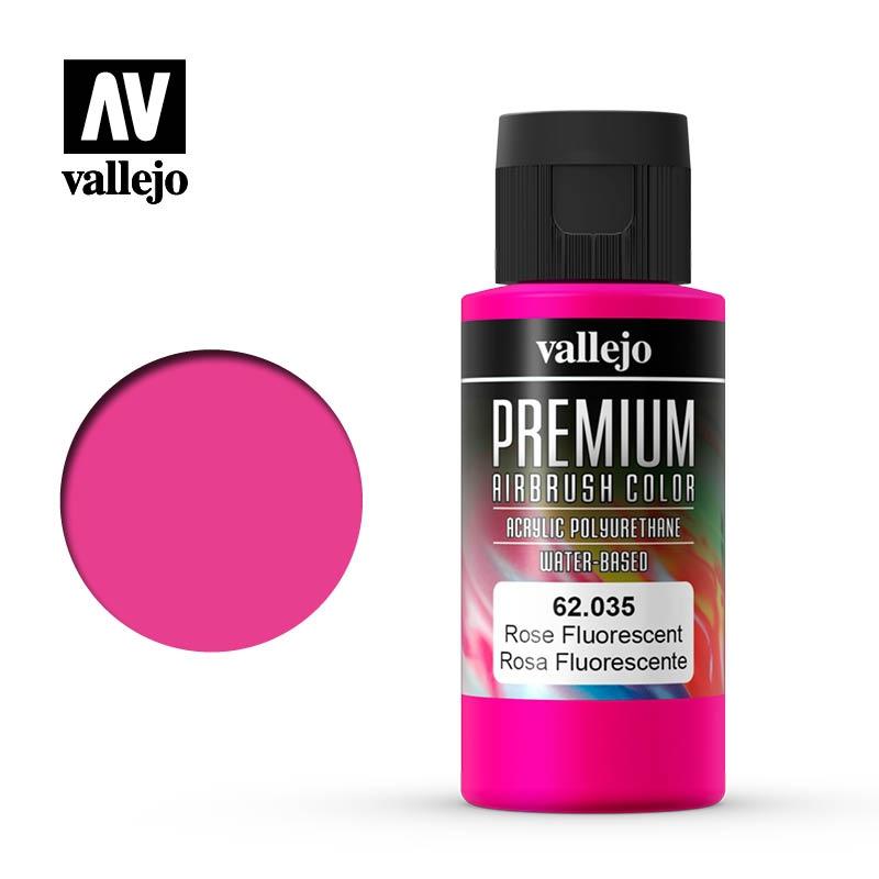 Vallejo Premium Color 62035 Rosa Fluo Fluorescente 60 ml.