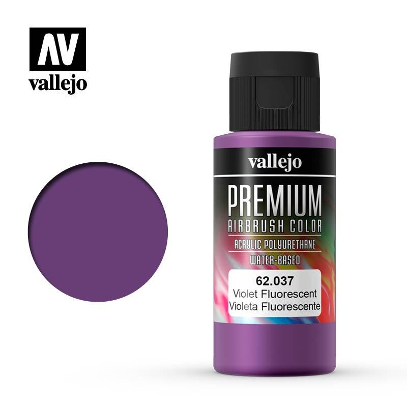 Vallejo Premium Color 62037 Violeta Fluo Fluorescente 60 ml.