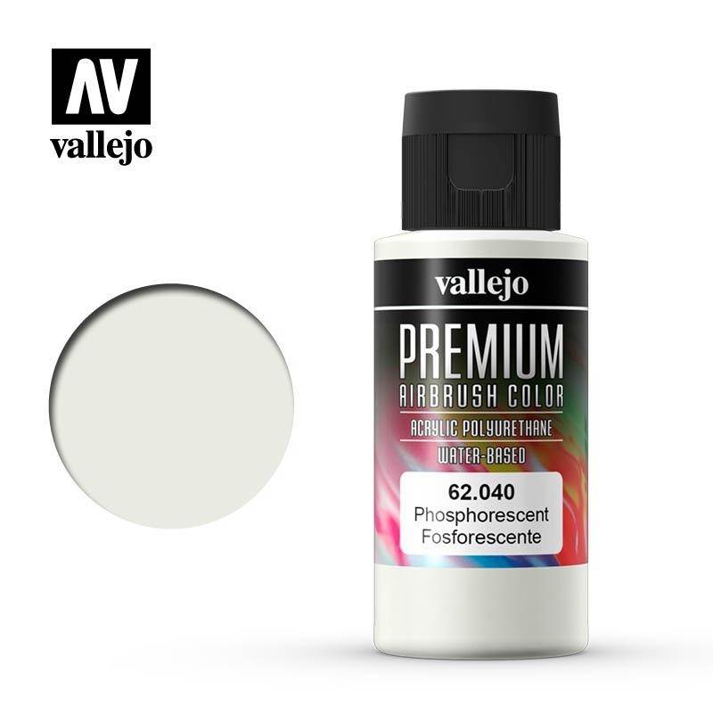 Vallejo Premium Color 62040 Fosforescente Fluorescente 60 ml.