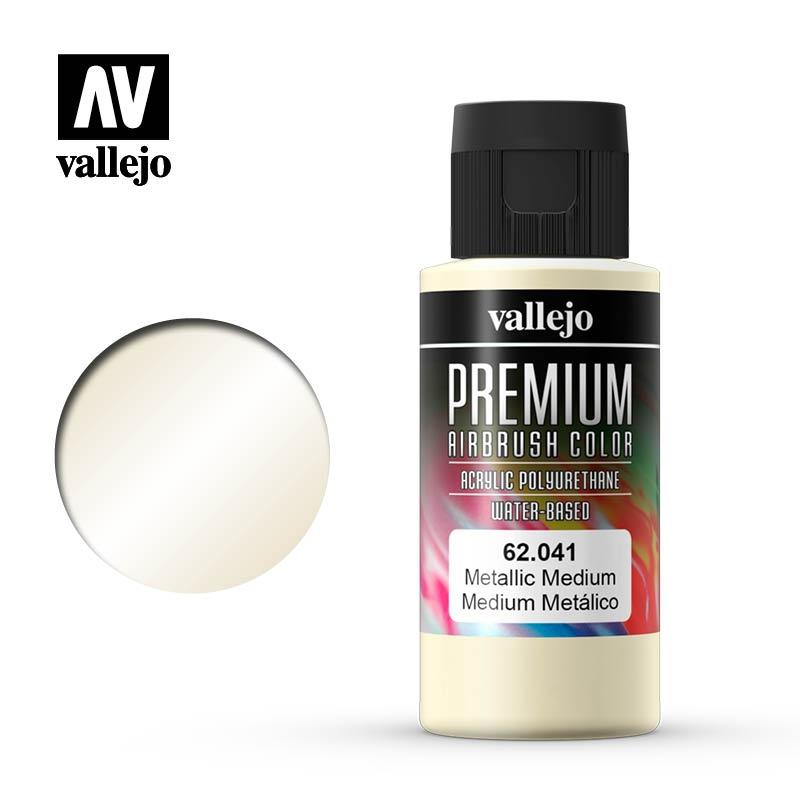 Vallejo Premium Color 62041 Medium Metálico Metálicos 60 ml.