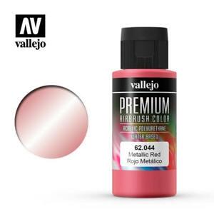 Vallejo Premium Color 62044 Rojo Metálico Metálicos 60 ml.