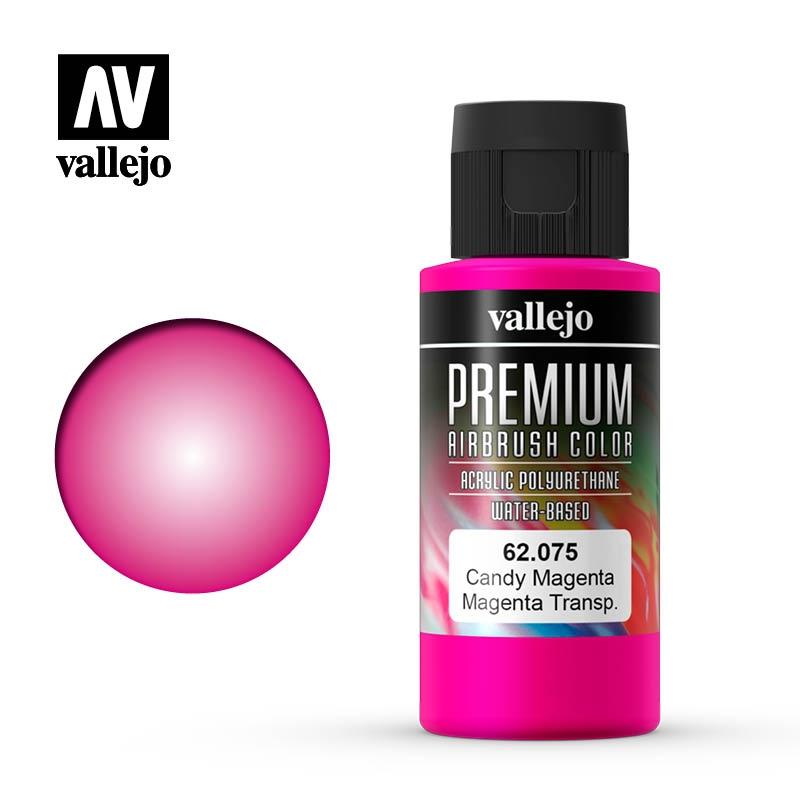 Vallejo Premium Color 62075 Magenta Candy Candy 60 ml.