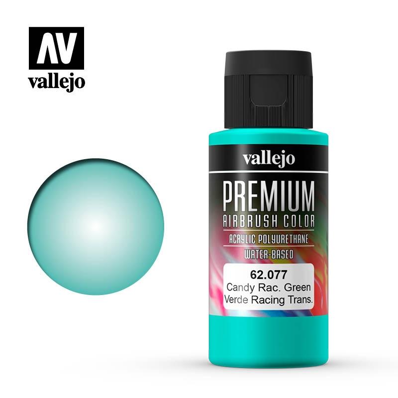 Vallejo Premium Color 62077 Verde Racing Candy Candy 60 ml.