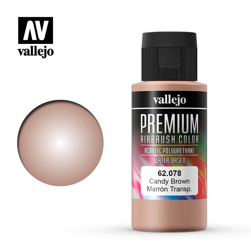 Vallejo Premium Color 62078 Marrón Candy Candy 60 ml.