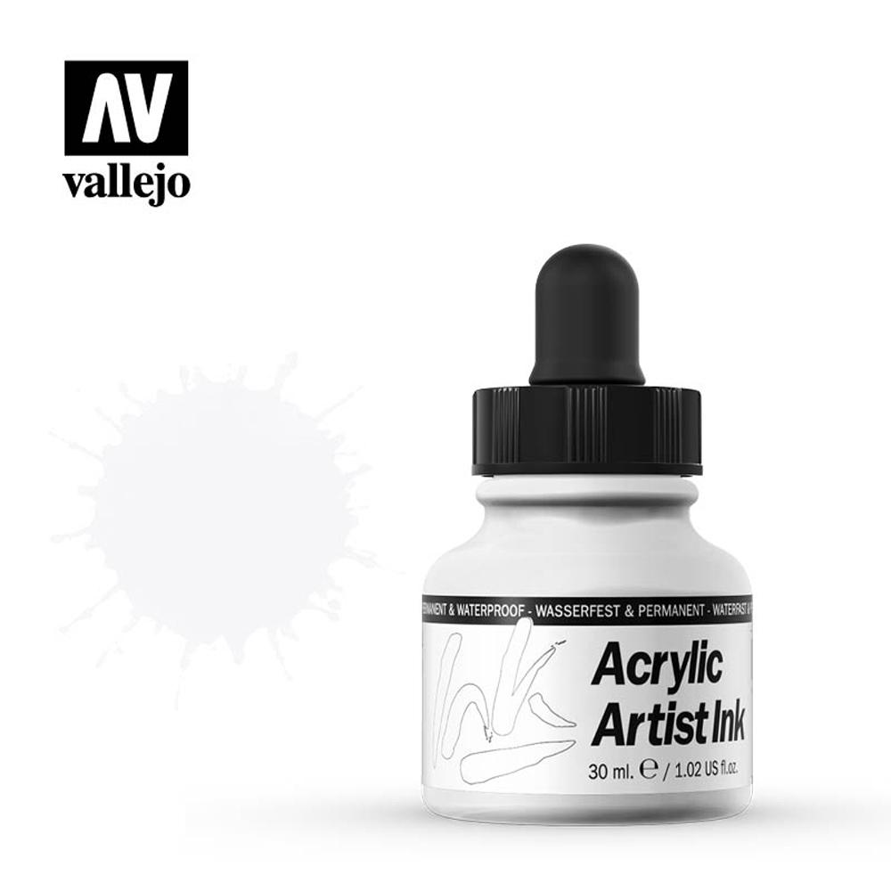 VALLEJO ACRYLIC ARTIST WHITE GESSO 880-750 ML. – Artbeat