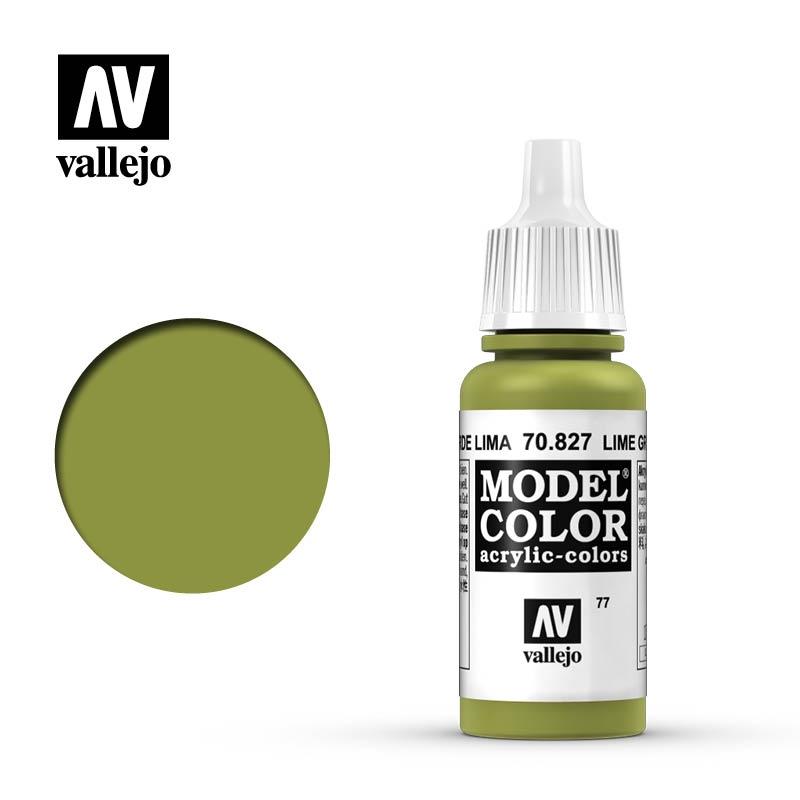 Vallejo Model Color 17ml n.70827 Verde Lima Mate