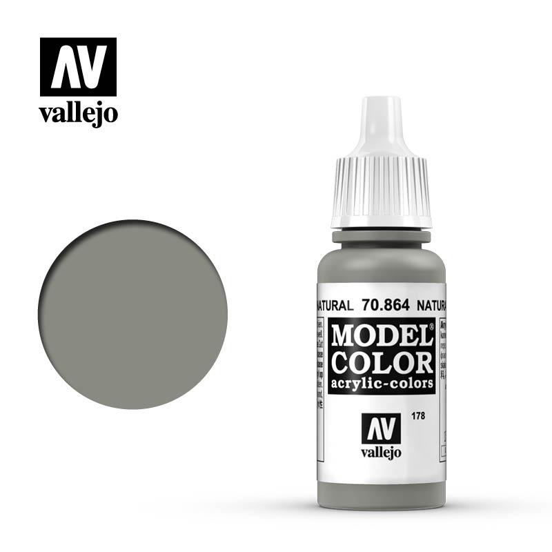 Vallejo Model Color 17ml n.70864 Acero Natural Metálico