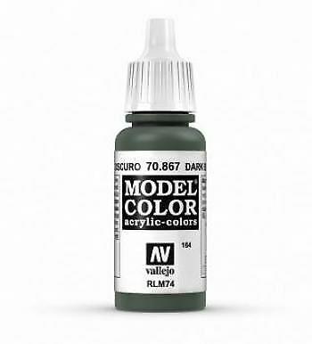 Vallejo Model Color 17ml n.70867 Azul Gris Oscuro Mate