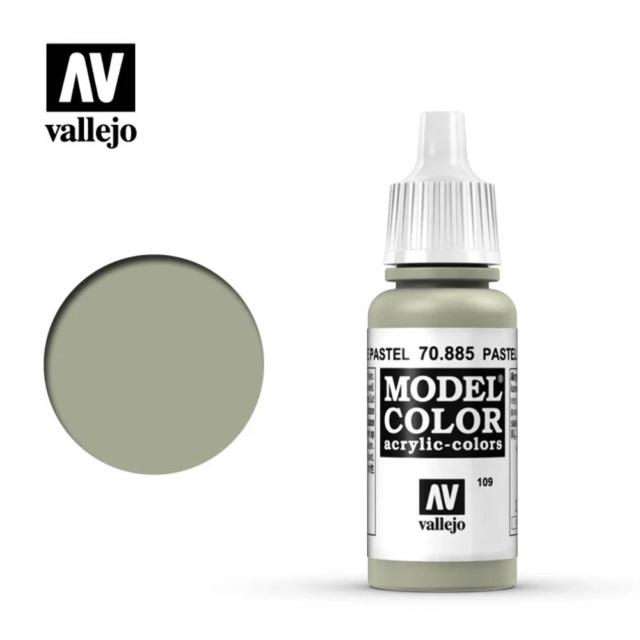 Vallejo Model Color 17ml n.70885 Verde Pastel Mate