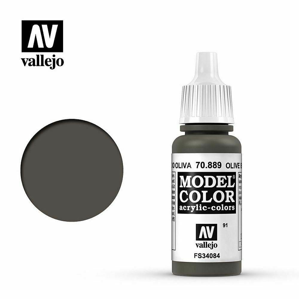 Vallejo Model Color 17ml n.70889 Pardo Oliva Mate