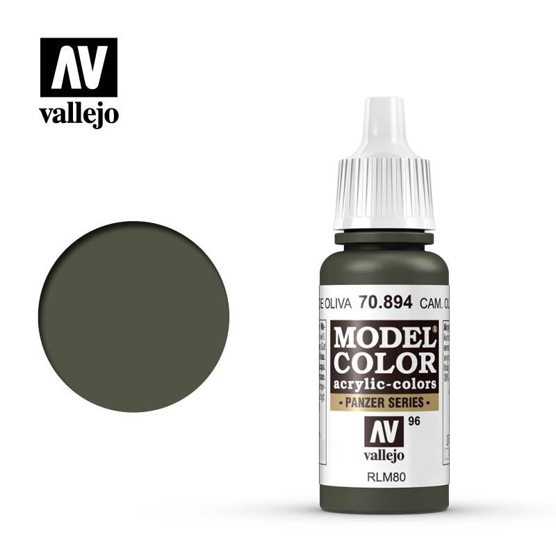 Vallejo Model Color 17ml n.70894 Cam. Verde Oliva Mate