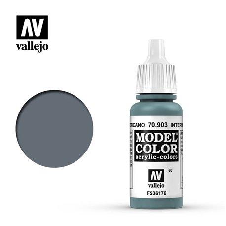 Vallejo Model Color 17ml n.70903 Azul Americano Mate