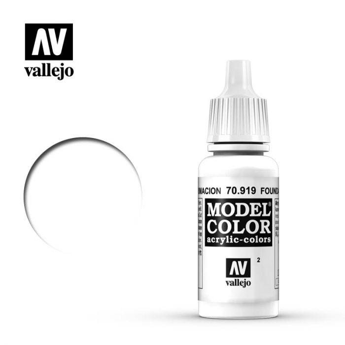 Vallejo Model Color 17ml n.70919 Blanco Frío Mate