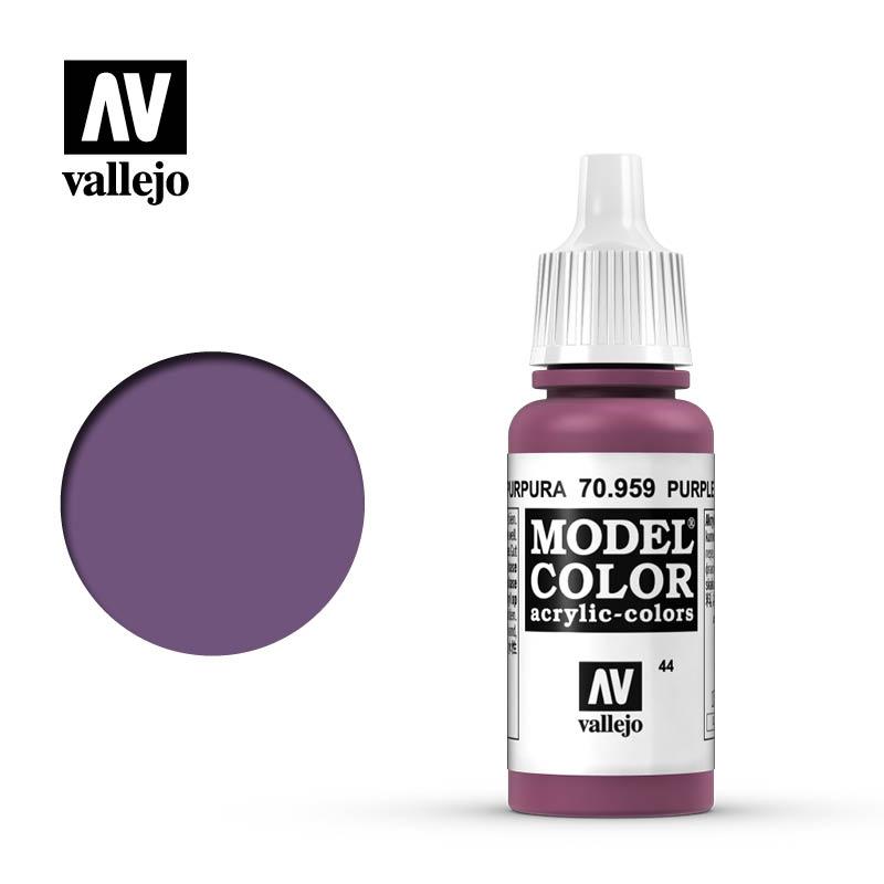 Vallejo Model Color 17ml n.70959 Púrpura Mate