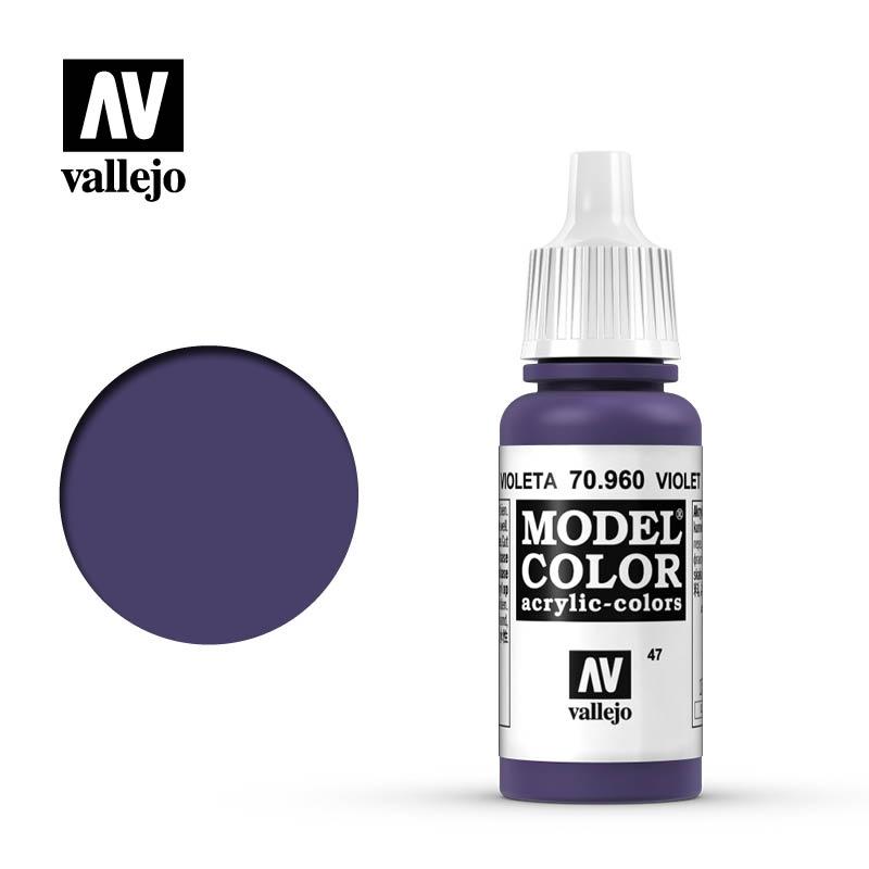 Vallejo Model Color 17ml n.70960 Violeta Mate