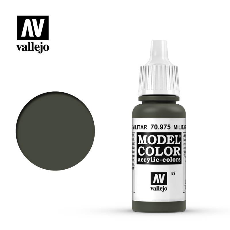 Vallejo Model Color 17ml n.70975 Verde Militar Mate