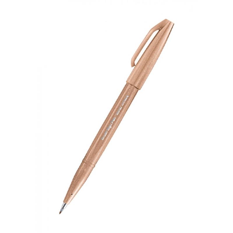 PENTEL ROTULADOR PINCEL TOUCH PALE BROWN