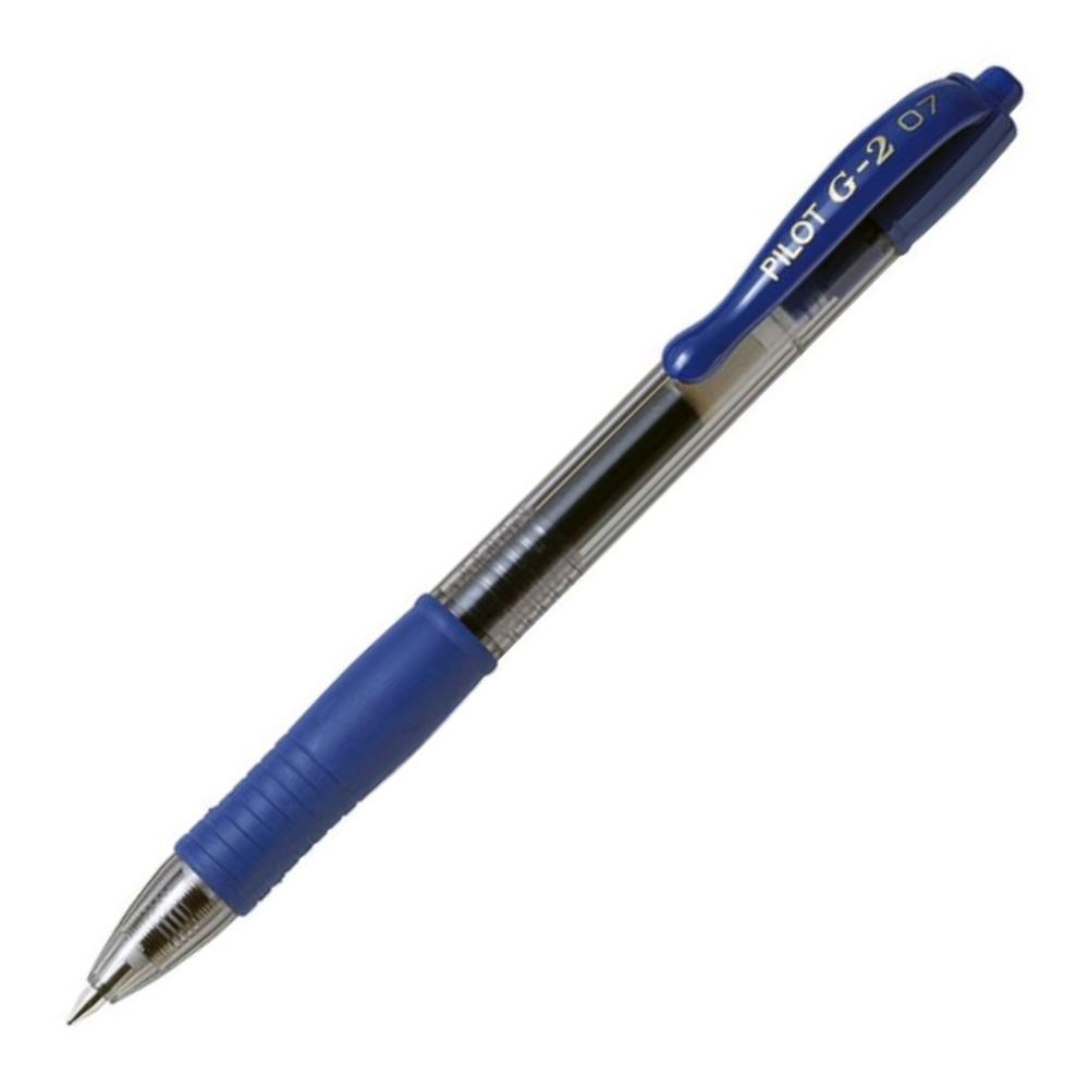 Pilot - Bolígrafos con tinta en gel G2, recargables y retráctiles de alta  calidad, punta ultrafina (0.38 mm), negro y azul, 8 unidades (16591)