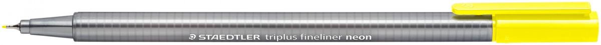 STAEDTLER ROTULADOR FINELINER TRIPLUS 0,3mm 334-101  AMARILLO NEON