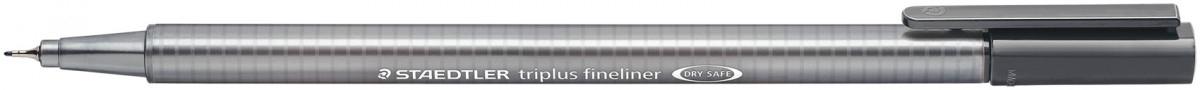 STAEDTLER ROTULADOR FINELINER TRIPLUS 0,3mm 334-008 GRIS