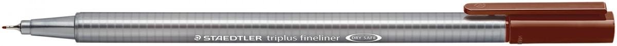 STAEDTLER ROTULADOR FINELINER TRIPLUS 0,3mm 334-076 MARRON VAN DYKE