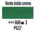 ÓLEO REMBRANDT 40ML 668 VERDE ÓXIDO DE CROMO